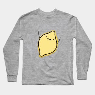 Amused Lemon (the Fruit Salad Collection) Long Sleeve T-Shirt